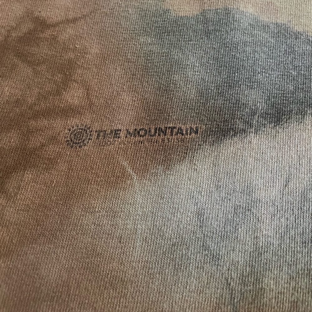 The Mountain tie dye Tiger graphic tee sz XL - Picture 3 of 9